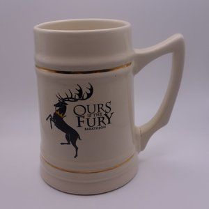 M Warf OURS is the FURY Baratheon Game of Thrones Mug